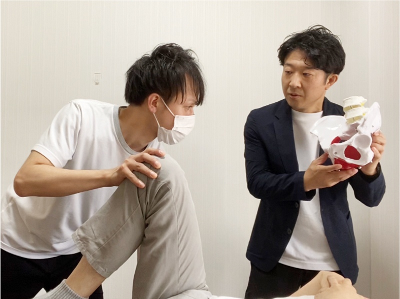 整体師向け産後ケア勉強会の様子